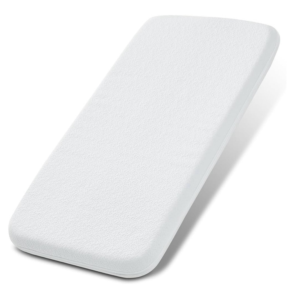 NeoBorn Baby Bassinet Mattress Pad, 20”x33”, Dual Sided Comfort Gel Memory Foam - Picture 4 of 10